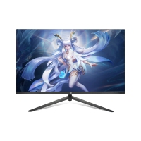 ITC显示器 T3225KW 32寸2K 165HZ黑色平面无边框V型底座 DP2+HDMI2