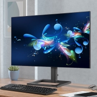 飞利浦（PHILIPS）242E2FE 23.8英寸 75Hz刷新LGD-IPS 四边微边框全面屏 可升降办公家用显示器