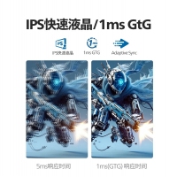 飞利浦27M2N3200 27英寸 原生180Hz Fast-IPS快速液晶 HDR 1msGTG 旋转升降 电竞游戏显示屏
